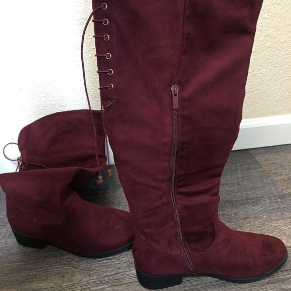 Top Moda Knee High Boots💜 - Picture 2 of 4